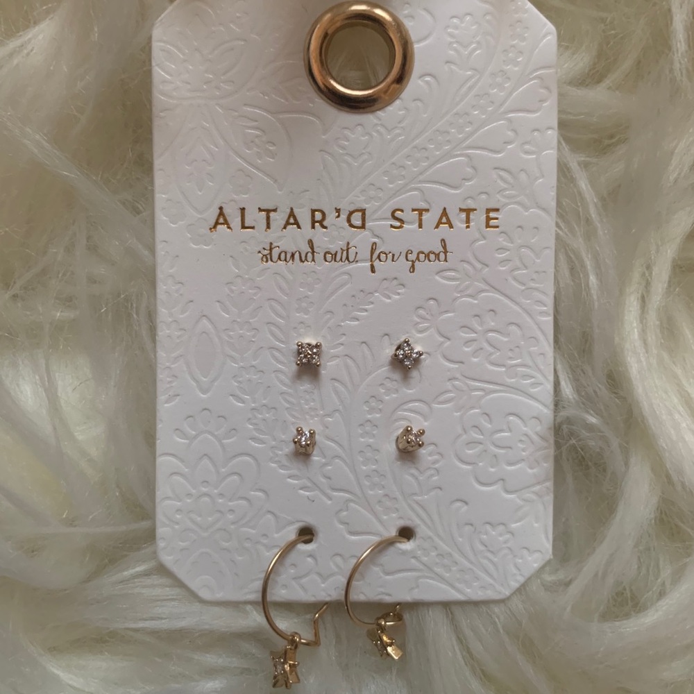 altard state earings set